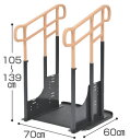 ・紫外線、熱、水、風、砂ほこりなど屋外の過酷な環境でも使用できます。・ベース部は水に濡れても滑りにくい特殊な表面加工なので、安心して使用できます。・えん側、玄関周りでの大きな段差を昇る・降りるの動作をサポートします。・手すりの両端部分が水平なので、使用時の安定性を高めており、衣服も引っかかりにくい形状です。・別売りの専用ステップ台を後から追加することができます。●サイズ／（ベースプレート）幅70×長さ60cm/（手すり部）幅80×高さ105〜139cm（無段階調整）●段差対応高さ／18〜36cm●重量／57.6kgタノシニア店内の類似商品ルーツ アウトドア （段差タイプ) MNTPO168,189円ルーツ アウトドア （段差タイプ) MNTPO168,189円ルーツ アウトドア （段差タイプ) MNTP0210,136円2024/04/23 更新 タノシニア店内の類似商品ルーツ アウトドア （段差タイプ) MNTPO168,189円ルーツ アウトドア （段差タイプ) MNTPO168,189円ルーツ アウトドア （段差タイプ) MNTP0210,136円ショップトップ&nbsp;&gt;&nbsp;カテゴリトップ&nbsp;&gt;&nbsp;ベッド関連用品&nbsp;&gt;&nbsp;介助バー・アシストポール