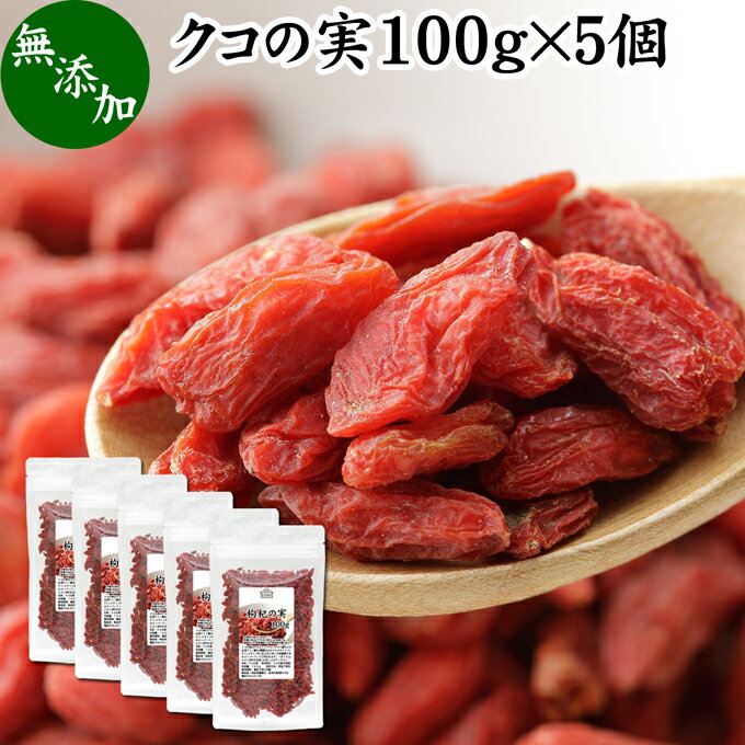 ̎ 100g~5 NR̎ SWx[ Etx[ Y 100% F mX̎ mXq NRV goji berry ̎ NR̎ Ɩp X[p[t[h hCt[c AWAXC[c  ޗ  A~m_ Je x[^J` r^~ B1 B2 C E J