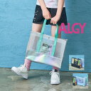 【セール/10%OFF】23'夏新作 ALGY アルジー フロントポケットビーチバッグ g366013 子ども服 ガールズ キッズ ジュニアJr