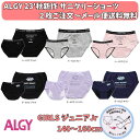 2枚よりメール便送料無料 23'秋新作 ALGY アルジー ナイトサニタリーショーツ 女の子 ジュニアJr 下着 子供用 肌着 キッズ ガールズショーツ