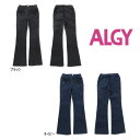 【セール/10%OFF】23'秋冬新作 ALGY アルジー レースアップフレアパンツ g421013 子供服 ガールズ キッズ ジュニアJr