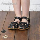 【セール/20%OFF】24'夏新作 AMPERSAND アンパサンド おでかけ合皮サンダル l249014 シューズ ベビー キッズ 子供服