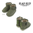【セール/30%OFF】21'秋冬新作 SLAPSLIP スラップスリップ 恐竜ボアブーツ 子ども用