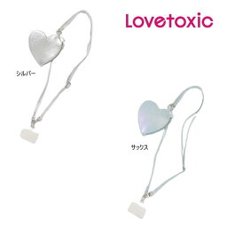 【セール/10%OFF】24'春新作 Lovetoxic ラブトキシック ハートポーチ付きスマホショルダー 8341538 ガールズ 子供服 ジュニアJr