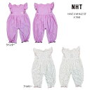 【セール/30%OFF】23'春新作 NHT エヌエイチティー フリルサロペット風オール ベビー服