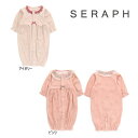 【セール/10%OFF】24'春新作 Seraph セラフ お花ジャガード2WAYオール s132014 長袖 ベビー キッズ 女の子 子ども服