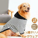 犬の服 犬服 犬 服 パーカー ロンパース 洋服 大型犬 ボーダー柄 ドッグウェア 春 秋 暖かい ペットウェア 防寒 可愛い 犬用ウェア 猫服 厚手