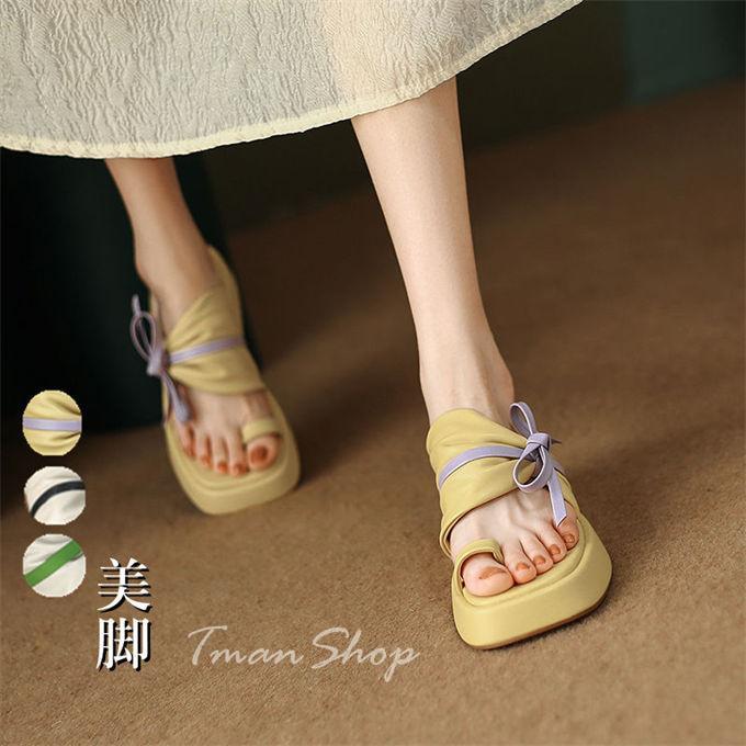 ミュール レディース サンダル 厚底 サボサンダル 女性用 結婚式 二次会 履きやすい 歩きやすい 柔らかい 美脚 仕事用 オフィス 通勤 ビーチサンダル 夏物
