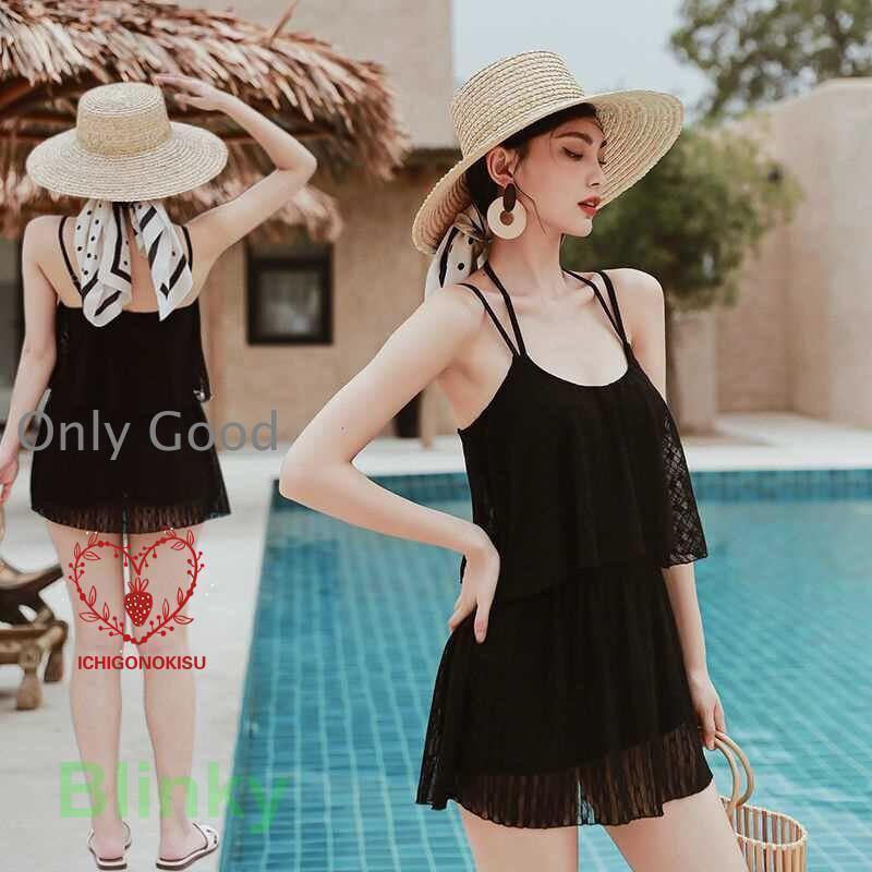 水着 レディース 体型カバー ワンピース オールインワン 肩出し ママ水着 20代30代40代 ハイウエスト 露出控えめ かわいい おしゃれ 3