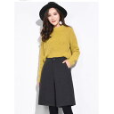 ハーフパンツレディース春秋ウールメルトンハイウエストゆったりワイドパンツショートパンツきれいめ大人30代40代無地