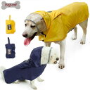 犬用 レインコート ポンチョ 小型犬 中型犬 大型犬 ドッグウェア かわいい ペット 服 ウェア 雨具 防水 軽量 反射テープ付き ドッグレインコート