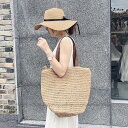 かごバッグ レディース トートバッグ 麦わらバッグ ピクニック 海 ビーチ 夏バッグ 麦わらバッグ 軽量 かわいい 草編みバッグ オシャレ