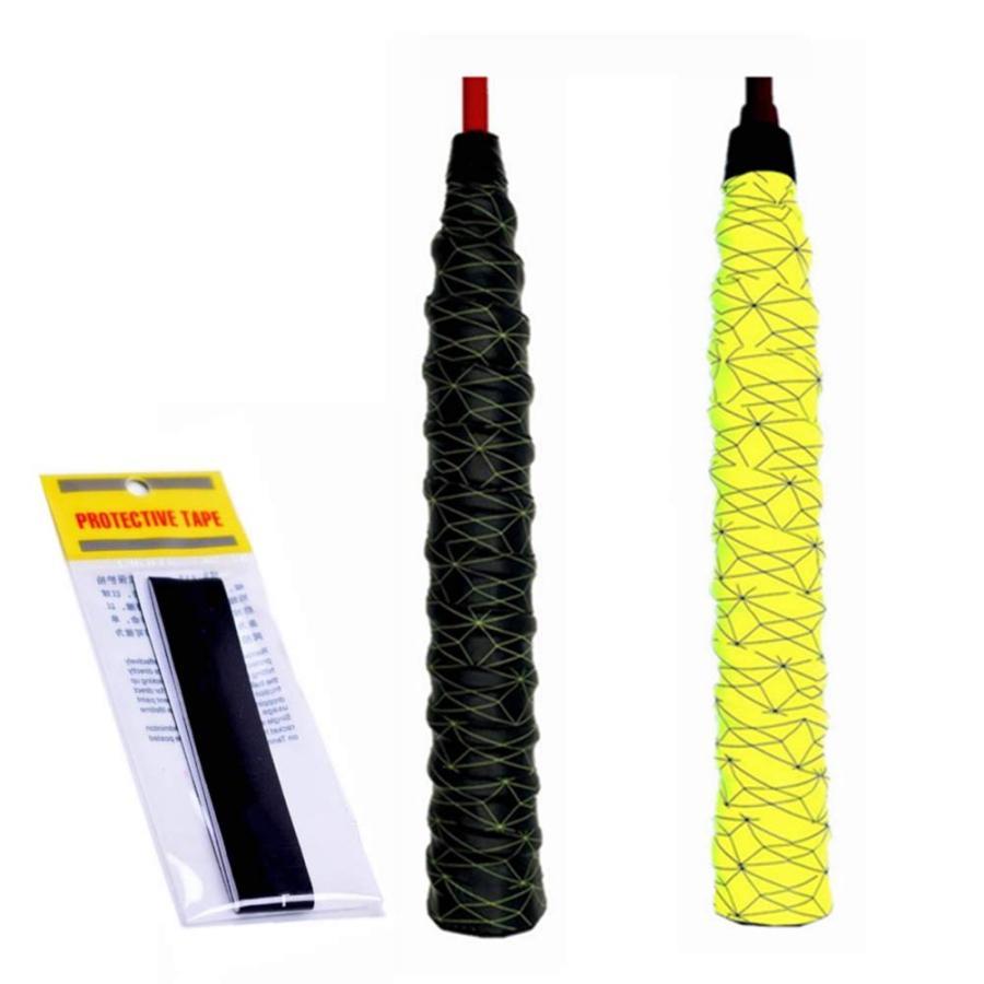 新款バドミントン テニス ラケット オーバー グリップ ハンドル ラップ スウェットバンド 耐汗テープ...