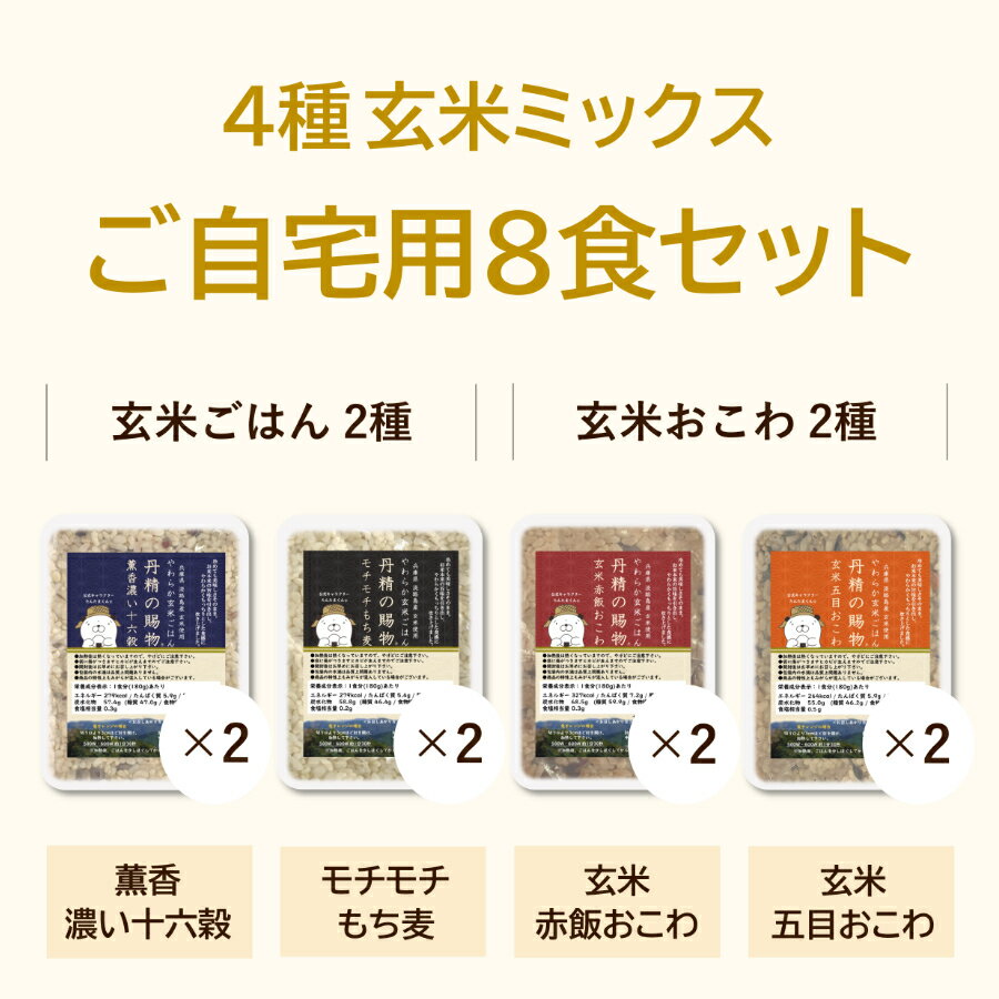 【390円offクーポン配布】 栽培期間中 農薬不使用 玄米 パック ご飯 レトルト 無添加 コンプボックス 丹精の賜物 玄米ごはん おこわ 180g×8食 食べ比べ 十六穀 もち麦 赤飯 五目 玄米ご飯 玄米おこわ レンジ 発酵性食物繊維 低糖質 健康 腸活 ダイエット時の栄養補給に