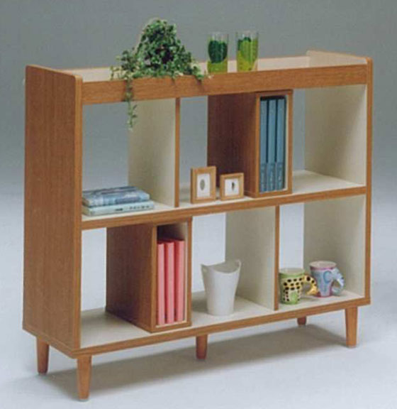 06.みんなに差をつけろ！使い方いろいろ！ニューデザイン♪ナチュラルテイスト・ワイドシェルフ...