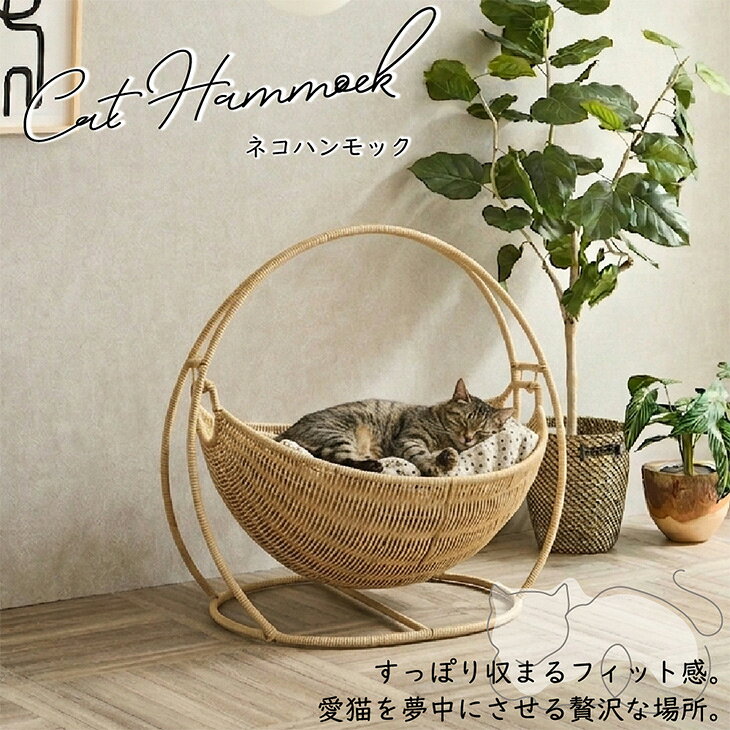 楽天市場】猫 ラタン ハンモックの通販