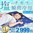 ★在庫限り!2,999円★ 【送料無料】塩の力で瞬間冷却 敷...