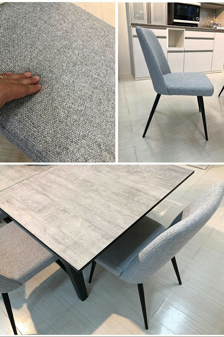 [マラソン中5%OFFクーポン] 幅45cm 奥行52cm 高さ83cm 座面44cm ダイニングチェア 2脚セット フォード 【 木製 おしゃれ モダン 北欧風 スリム 食卓イス 食卓椅子 椅子 チェア ダイニング 座り心地 ファブリック 布 高級 2個 セット 座面広め 背もたれ ゆったり [2]