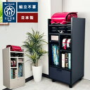 ファディ | ランドセルラック キャスター付き 完成品 幅40cm 国産 【 2人用 スリム ハンガー 引き出し付き 木製 スリム ラック 本棚 収納 収納棚 ...