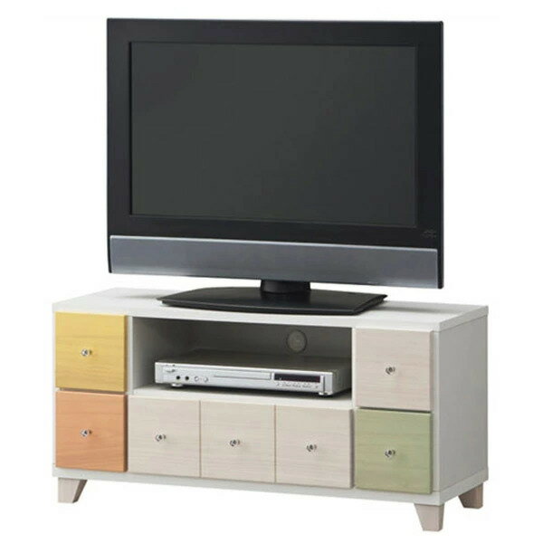 Rakuten - 94 TV台 TVボード テレビ台 テレビ テレビボード ローボード テレビラック 小型 コンパクト AVラック AVボード リビング収納
