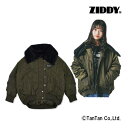 【50％OFFセール】ジャケット 女の子 ブルゾン シンプル カーキ 140 150 160 FREE フリー ZIDDY ジディ キッズ ジュニア 子供服【アウター】【G】【2203】【C】