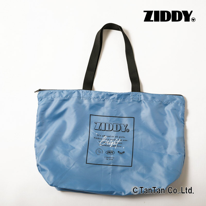 トートバッグ 女の子 ロゴ エコバッグ コンパクト レッスンバッグ 軽い キッズ ジュニア ZIDDY ジディ