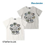 【春のマラソンSALE10％OFF】Tシャツ 半袖 在来線 電車 山手線 総武線 京浜東北線 中央線 常磐線 湘南新宿ライン 横須賀線 男の子 キッズ 90-130cm JR トップス 子供服 moujonjon ムージョンジョン【K】【2302】【42】