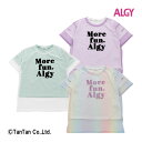 ALGY アルジー チュールT＆Tシャツセット 半袖 シャツ 子供服 透け感 130 140 150 160 シアー 女の子 キッズ ジュニア