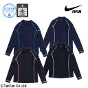 【エントリーで全品ポイント10倍】【40%OFFセール】NIKE SWIM ナイキスイム ラッシュガード 長袖 女児 女の子 120 130 140 150 1...