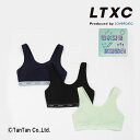 LOVETOXIC ラブトキシック ロゴゴムハーフトップ タンクスポブラ アンダーウエア 下着 女の子 キッズ ジュニア Lグリーン ネイビー ブラック 140-160cm【K】【新作】【2402】【49】