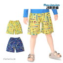 【30%OFFセール】サーフパンツ スイムパンツ 新幹線 水着 男の子 キッズ 子供用 90-130cm moujonjon ムージョンジョン【K】【2402】...