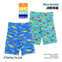 【30%OFFセール】スイムパンツ 新幹線 水着 JR UVカット加工 男の子 キッズ 子供用 90-130cm moujonjon ムージョンジョン【K】【2...