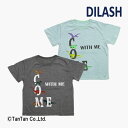 【お得なSALEセール販売中!】ディラッシュ 半袖Tシャツ 男の子 キッズ 恐竜 刺繍 トップス 半袖 Tシャツ チャコール カーキ 80-140cm DILA...