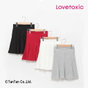 【20%OFFセール】 LOVETOXIC ラブトキシック フレアスカート インパンつき 女の子 キッズ ジュニア 24夏 スカパン 接触冷感 インパンツつき ...