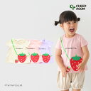 【50%OFFセール】半袖Tシャツ いちごポシェット 女の子 トップス アイボリー ピンク パープル 80-130cm CHEEK ROOM チークルーム【K】【新作】【2502】【56】