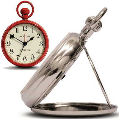 オールドスタイルの懐中時計型のデスクトップアラームクロックNEWGATE REG09R