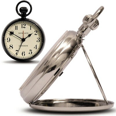 オールドスタイルの懐中時計型のデスクトップアラームクロックNEWGATE REG09K