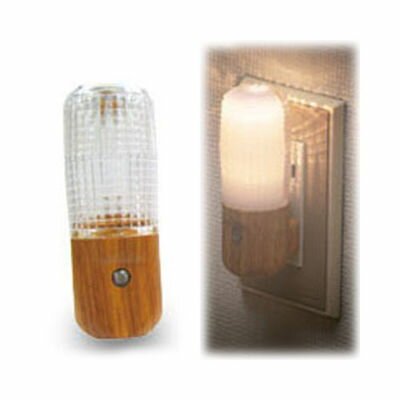 ELPA LEDセンサー付ライト PM-LW100L LEDライト センサー搭載 温かみ 明るさ調整 木目調