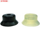 妙徳 CONVUM 吸着パッド 平型トメネジ取付 Φ50 ニトリルゴム 黒色 PFG-50-N