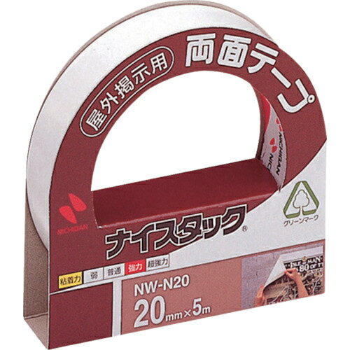ニチバン 両面テープ ナイスタック屋外用 NW-N20 20mmX5m tr-2767082