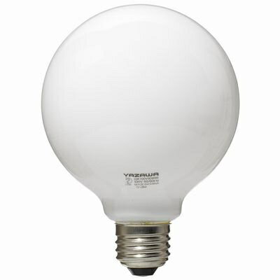 ボール電球40W形ホワイト ヤザワ GW100V38W95 ボール電球 40W形 ホワイト 長寿命 省エネ 明るさ 軽量 設置簡単 E26口金 節電効果 コンパクト 省スペース 低消費電力 軽量設計