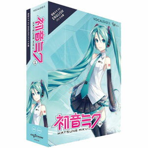 クリプトン・フューチャー・メディア VOCALOID 初音ミク V3 バンドル MIKUV3B【納期目安:1週間】通販セール