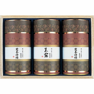 三盛物産 静岡の大地 [玉露 120g×1、煎茶神緑 120g×2] SA-100A