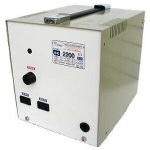 【あす楽】日章工業 アップ/ダウントランス(AC240⇔AC100V、2200W) SK-2200EX