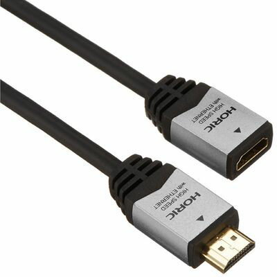 ホーリック 【メール便での発送商品】 HORIC ハイスピードHDMI延長ケーブル 1.0m タイプAメス-タイプAオス 4K 3D HEC ARC フルHD 対応 金メッキ端子 シルバー HDFM10-035SV HDMIケーブル 4K対応 ハイスピード 延長ケーブル ホーリック 【メール便での発送商品】 HORIC ハイスピードHDMI延長ケーブル 1.0m タイプAメス-タイプAオス 4K 3D HEC ARC フルHD 対応 金メッキ端子 シルバー HDFM10-035SV HDMIケーブル 4K対応 ハイスピード 延長ケーブル