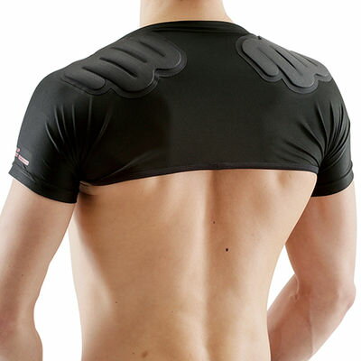 【メール便での発送商品】衝撃吸収 肩サポーター 9SH-KATA-L SK11 4977292391894 衝撃吸収 ストレッチ素材 衝撃から身体を守る 吸水速乾 伸縮性 消臭機能 UVカット 軽量
