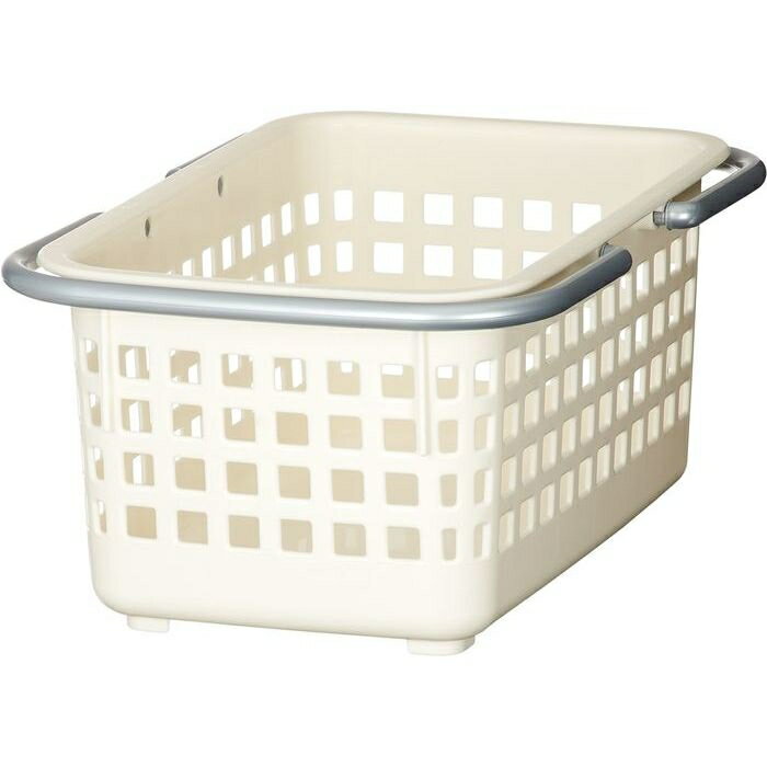 Rakuten - スカンジナビアスタイル ミニバスケット W(ホワイト) SCB-2 吉川国工業所 4979625215846 スカンジナビア 小物収納 バスケット 北欧 ミニサイズ メッシュ 簡単収納 持ち運び 日本製 ポリプロピレン