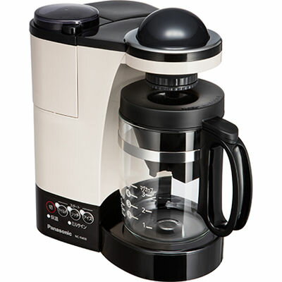 パナソニック コーヒーメーカー 5カップ分 Wドリップ NC-R400-C