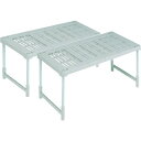天馬 押入れ 整理棚 プロフィックス ピタッ!と伸びるん棚 レギュラータイプ 2台入 4904746066930 押入れ整理 伸縮棚 収納ラック ストッパー機能 積み重ね 調整可能 仕切り棚 耐荷重 2段積み