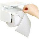 トイレットペーパーホルダー 棚付き BB-374 ( ロールペーパーホルダー ) レック 4903320117488 ワンタッチ スマホ置き 便利 コンパクト スチロール樹脂 ポリプロピレン 耐熱 中国製